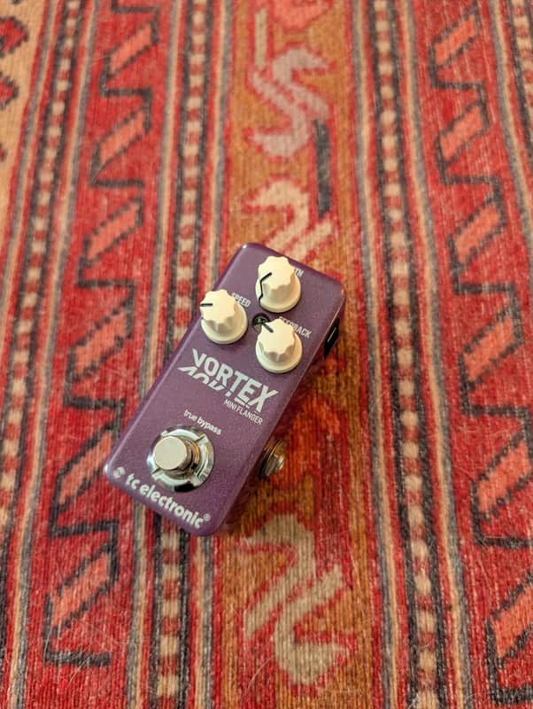 TC Electronic Vortex Mini Flanger 2014 - Present - Purple image 1