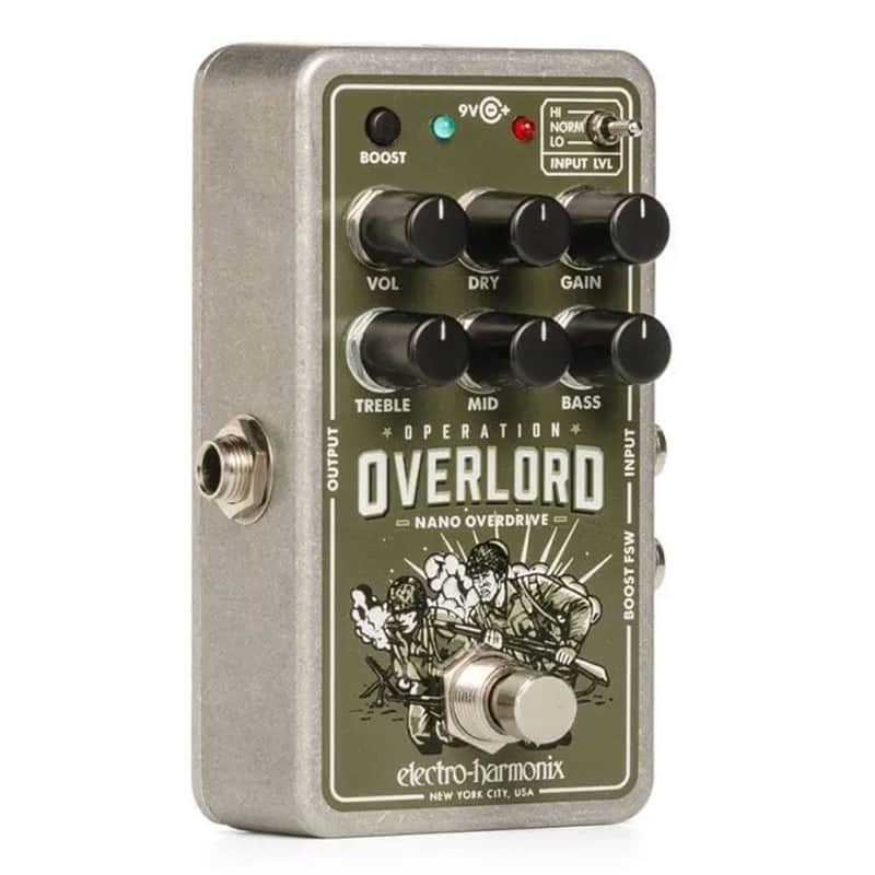 Electro-Harmonix Nano Operation Overlord Allied Overdrive image 1