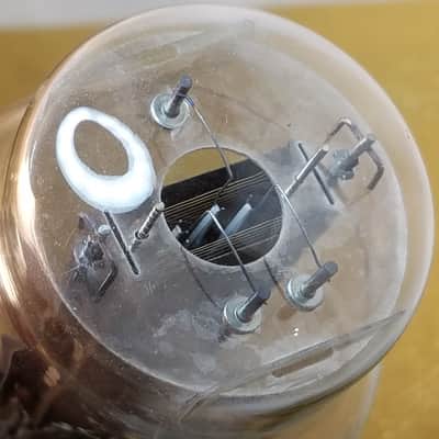 Sylvania etc. VT-25A Antique tNOS AT1000 TESTED Vacuum Tube military Type 10 Power Triode 1925-1935 image 3