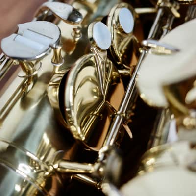 King Super 20 Silversonic Gold Inlay Tenor Saxophone image 12