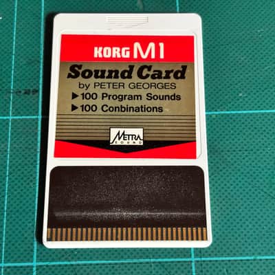KORG M1 Sound Card by PETER GEORGES