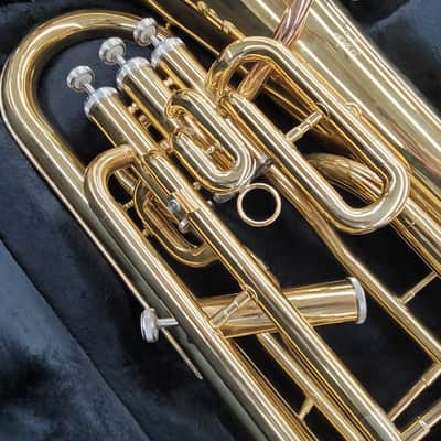 Magilanck MEP 102 4-Valve Euphonium with Case - Brass image 3