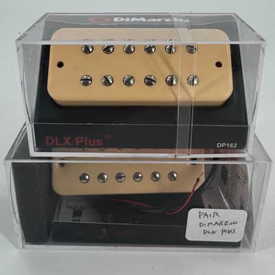 DiMarzio- DLX Plus Set- DP162CR (Neck) & DP154CR (Bridge) - Cream