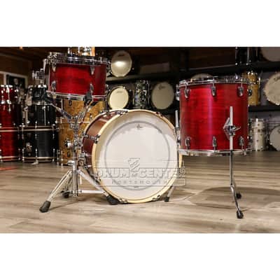 Gretsch Brooklyn 3pc Drum Set Satin Cherry Red image 2