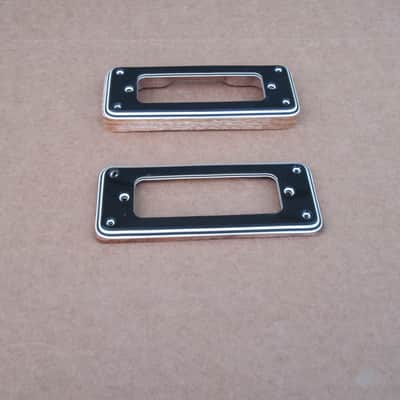 Vintage Univox Guitar Pickup Rings With Spacers Semi Hollow Body Teisco Japan image 4