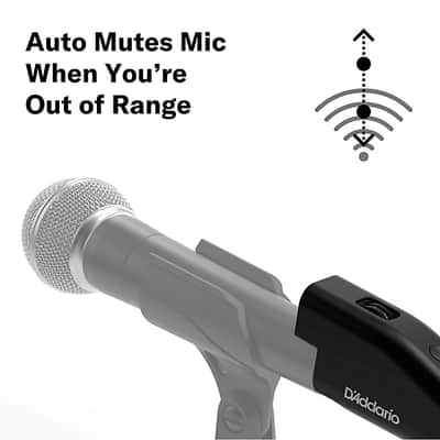 D'Addario Mic Mute Infrared Mic Sensor 2025 - BLACK image 6