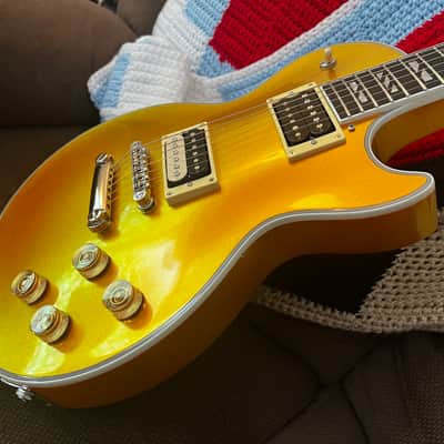 Epiphone Futura Les Paul Custom - Firestorm Shift w/USA Mojotone CTS Premium Wiring Harness/PIO Capacitors: image 5