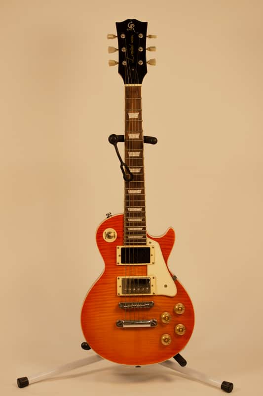 GRASS ROOTS | ESP GUITARS MINI Les Paul honey burst image 1