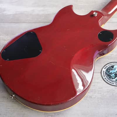 1982 Yamaha Japan SG-800S Double Cutaway (Cherry Sunburst) image 9