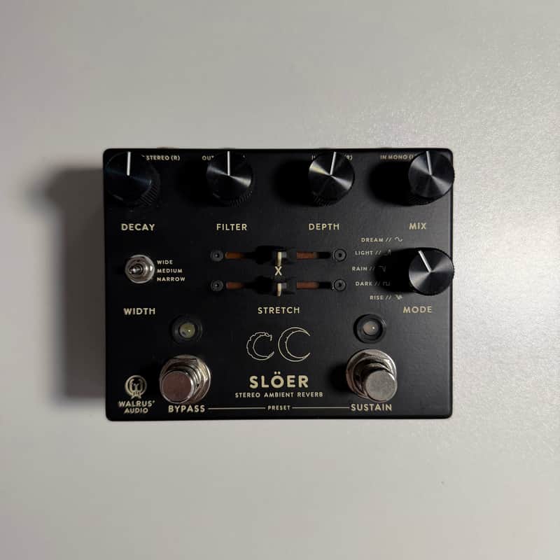 Walrus Audio Slöer Stereo Multi-Texture Reverb