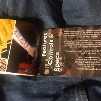 Fender Guitar Bass Manual 2012-2016 image 4