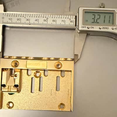 Gotoh 206 Omni Adjust Bass bridge plate 1987-1994 - Gold image 10
