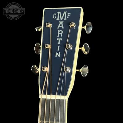 Used Martin Custom Shop Dread Red/White/Blue Sitka/ EIR w/case TSU24307 image 5