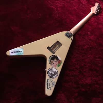 c.2010s Bacchus BFV-HYBRID Flying V Strascaster “Olympic | Reverb c.2010s Bacchus BFV-HYBRID Flying V Strascaster “Olympic | Reverb