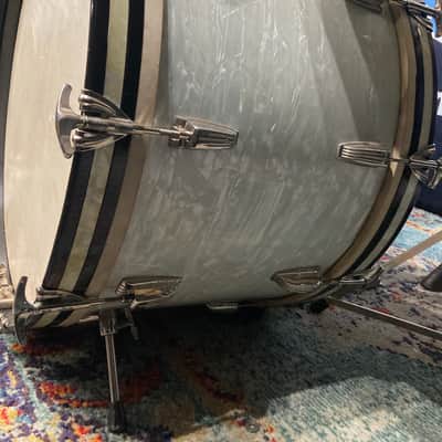 WFL - 1950s Buddy Rich, Super Classic 4-Piece Drum Set, Complete! 22", 16", 13", 5.5x14", WMP w/All Nickel Hardware and Stands. Immaculate! image 19