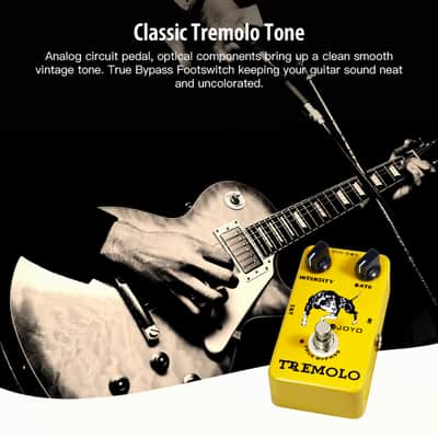 Joyo JF-09 Tremolo Pedal Free Shipment,price include the import duty for US buyer image 5