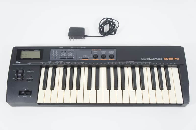 Roland SK-88 PRO Sound Canvas Sound Module Keyboard SC88 w/ 100