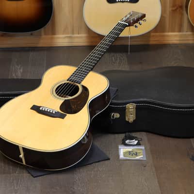 2024 Martin 000-28EC Eric Clapton Signature Acoustic Guitar Natural + OHSC image 1
