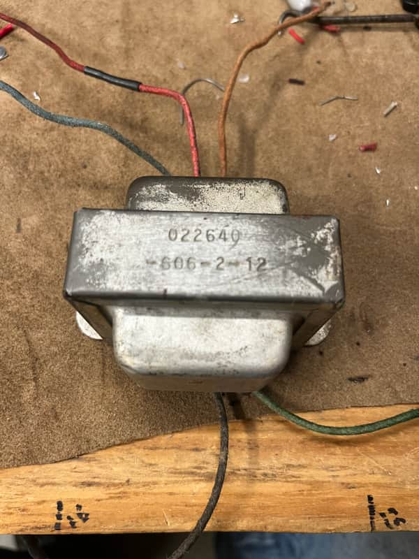 1972 Fender Deluxe reverb output transformer image 1
