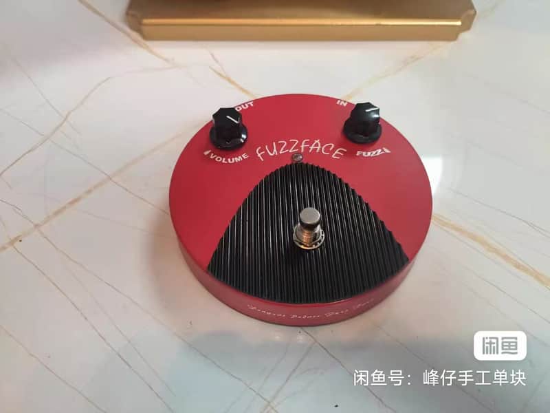 Fz Pedals Fuzz Face Red Hand Wired image 1