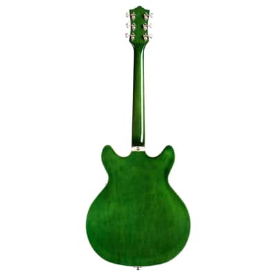 Guild Starfire I Double-Cut Semi-Hollow Guitar w/GVT - Emerald Green image 4