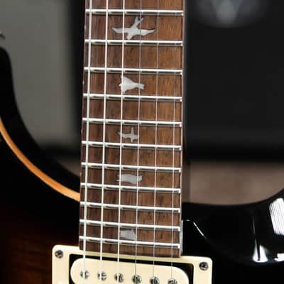 PRS SE Custom 24 Electric Guitar - Black Gold with Gig Bag - Used image 10