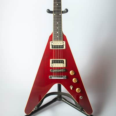 Gibson Flying V Trad Pro 2011 - Trans Cherry Apex Predator image 2