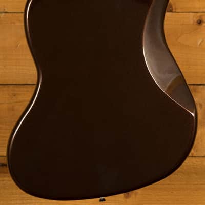 Squier Affinity Series Jaguar - Maple - Mystic Metallic Brown image 2
