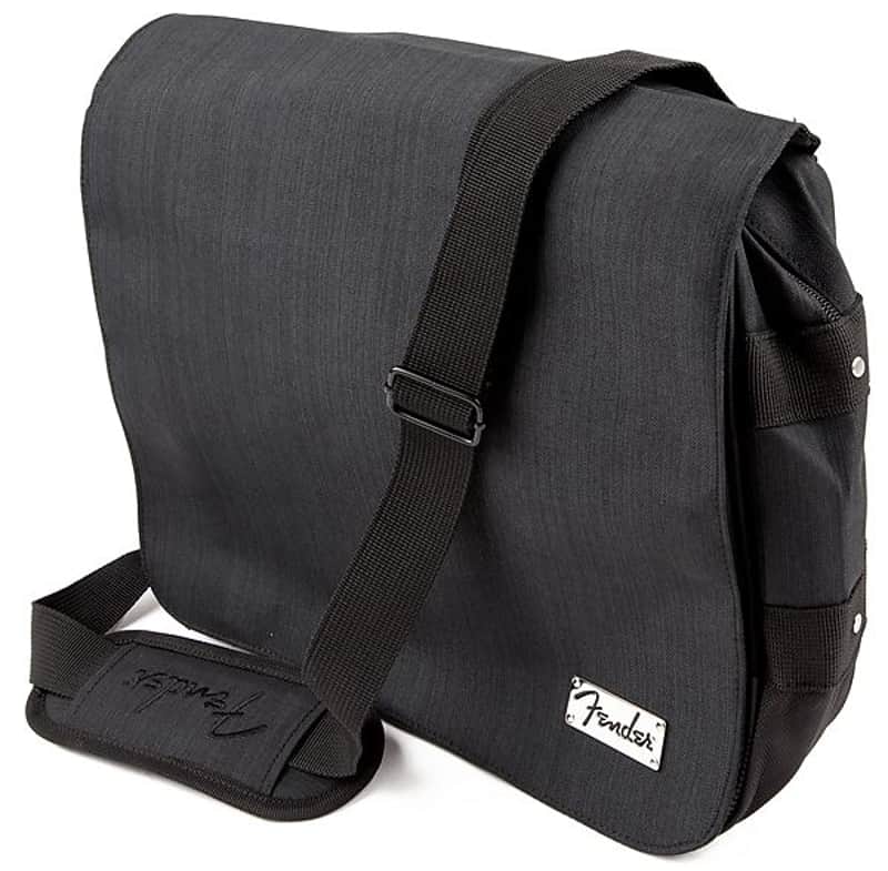 Fender Messenger Bag, Black 2016 image 4