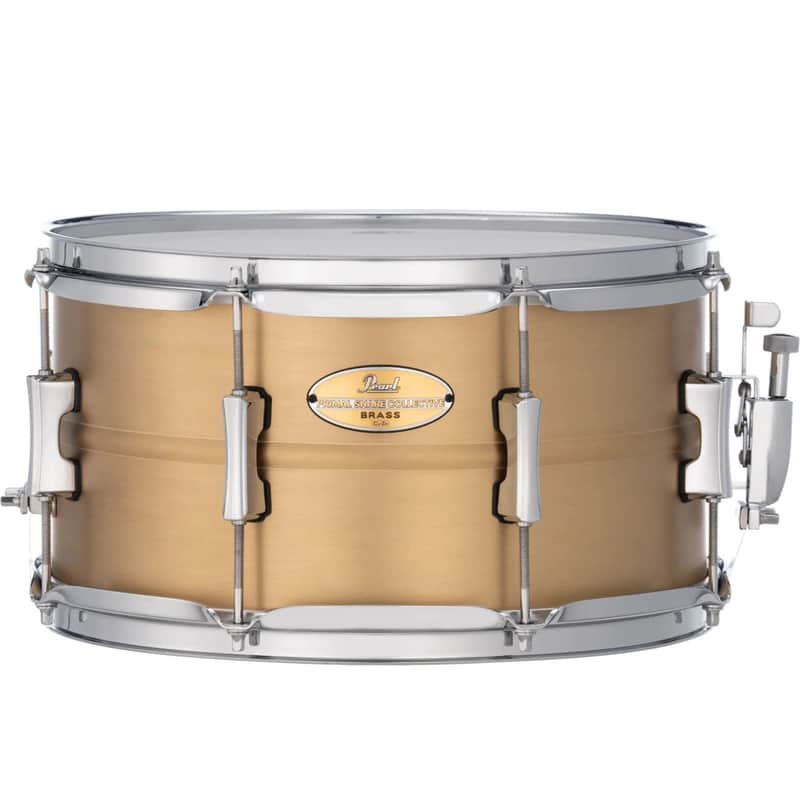 Pearl PSC1370B Primal Collective Brass 13x7" Snare Drum image 1