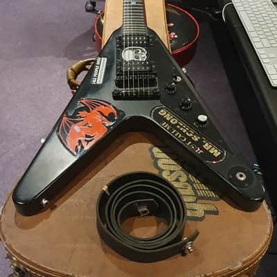 Black Label Society (Zakk Wylde Band) Artist Owned Tour Guitar: Gibson Gothic Flying V image 15