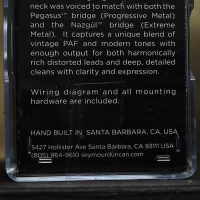 Seymour Duncan Sentient 6 String Neck Humbucker Pickup Black image 2