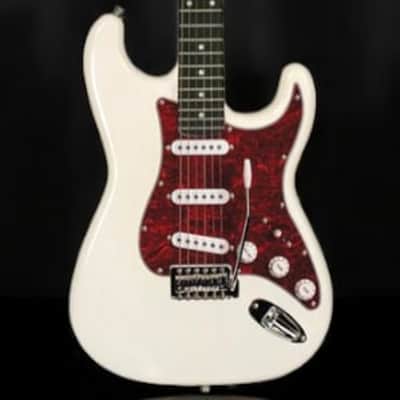 Austin AST100CR Classic Double Cutaway Electric Guitar – Cream – Brand New image 1