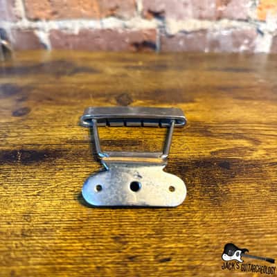 Gibson EB Series Bass Tailpiece  (1960s - Nickle) image 5
