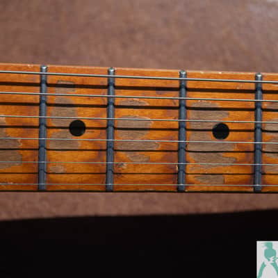 1987 Fender American Vintage Reissue 1957 Stratocaster - 100% Natural Ultimate Road Warrior MOJO - Pro Set Up w Perfect Frets/Action/Intonation! image 14