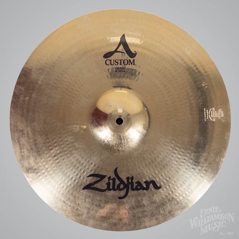 Zildjian 16" A Custom Crash Cymbal - USED image 1