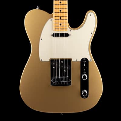 Pre Owned 2009 Fender Custom Shop Custom Deluxe Telecaster HLE Gold With OHSC image 1