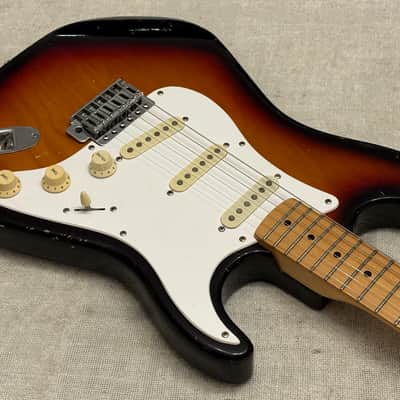 Vintage Harmony H80T Sunburst Strat image 5