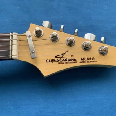 Elifas Santana 25" Brazilian Handmade Electric Guitarra Baiana image 9