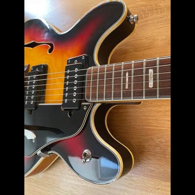 Aria 5102T 1970s - Sunburst with case image 8