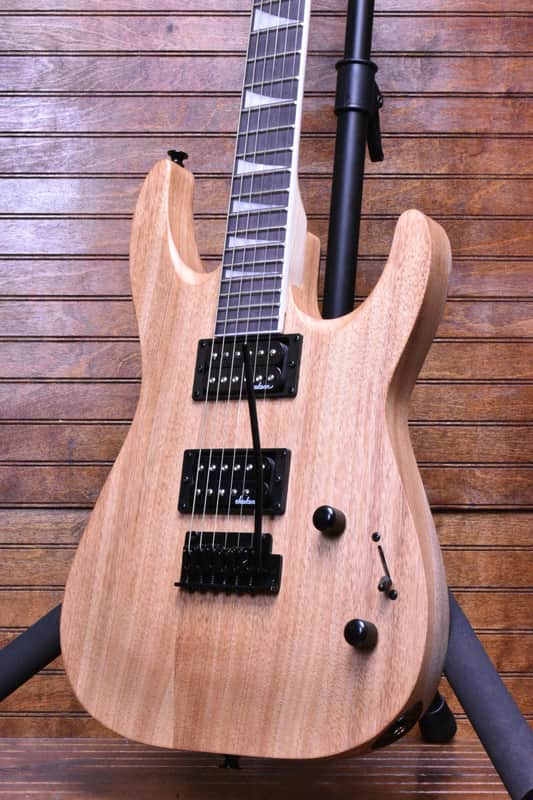 Jackson JS22 Dinky, Natural Oil Electric 6 String Guitar image 1