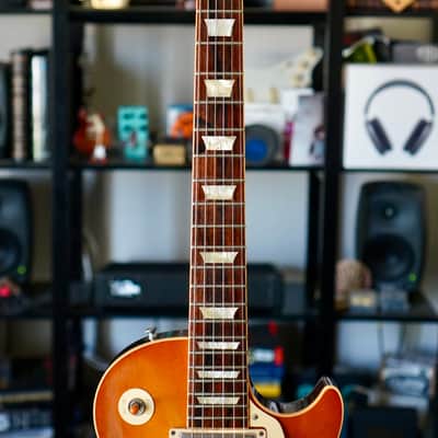 Gibson Custom Shop Yamano Les Paul R0 '60 Reissue Dark Back Iced Tea Burst 2007 image 16