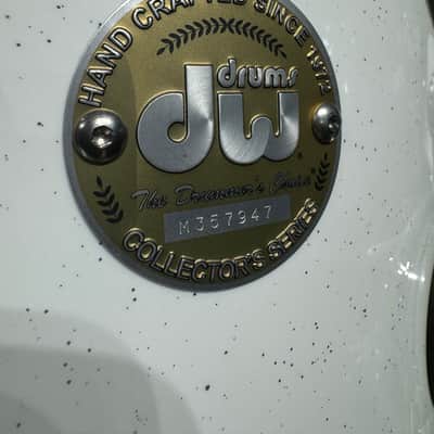 David Palmer's Rod Stewart DW, Collectors Series 4-Piece Custom Maple Set, Stunning! 2008 - White Glass image 22