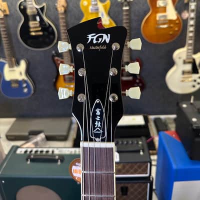 Immagine FGN  Fujigen Guitars MASTERFIELD MSA HP CH Curly Maple 2023 - Cherry - 5