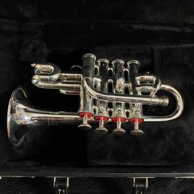 MINT DEG Signature 2000 Piccolo Trumpet - Silver Plate image 1