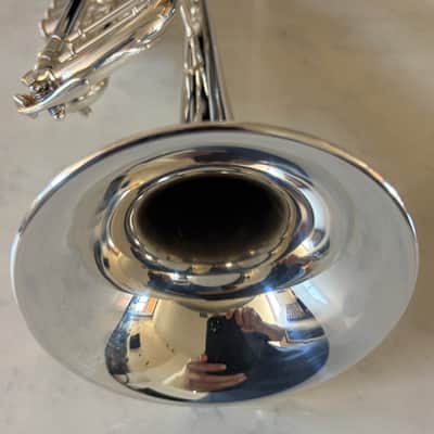 Beautiful Bach 180S37 Stradivarius Series Bb Trumpet 2016 - Silver-Plated image 6