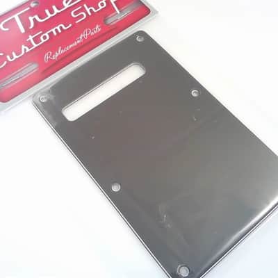 True Custom Shop® BLACK 3ply Modern Tremolo Spring Cover for Fender Stratocaster image 3