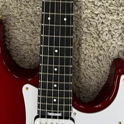 Mint Charvel Pro-Mod Plus So-Cal® SC1 Style 1 HH FR EB, Ebony board, Candy Apple Red image 7