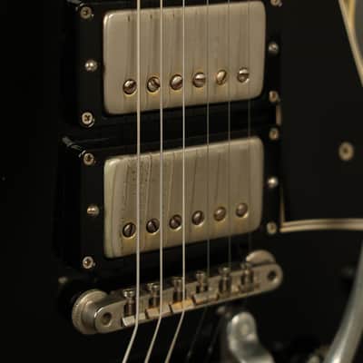 1957 Gibson Les Paul Custom Black w/original Bigsby + "Fretless Wonder" HANG TAG image 5