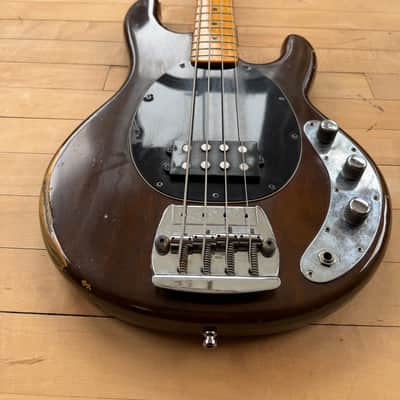 1978 Musicman Stingray Bass Guitar Mocha image 4